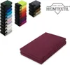 Doppelpack Jersey Spannbettlaken Premium Bordeaux 120 x 200 Produktbild-Vorschau 1