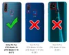 Collage of three phone backs showing compatibility with a case. Náhľad obrázku produktu