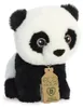 Aurora Eco Nation Mini Panda Weiß/Schwarz 13cm Produktbild-Vorschau 2