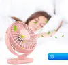 USB ventilátor Tichý mini stolní ventilátor TOPK K62C Náhled obrázku produktu 7