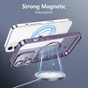 Pouzdro pro iPhone 12 Magnetické Ultra Tenké Průhledné Náhled obrázku produktu 3