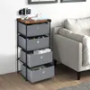 KOMFOTTEU: cassettiera con 4 cassetti estraibili e Anteprima dell’immagine prodotto 4