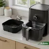 Kuketo | Forma silikonowa do frytownicy 20,5 × 20,5 cm - Podgląd zdjęcia produktu 4