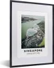 MuchoWow® Gerahmtes Poster Singapur - Architektur - Wasser Produktbild-Vorschau 1