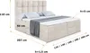 ALTDECOR Boxspringbett mit Matratze und Lattenrost  - RICAR Produktbild-Vorschau 5