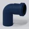 Poloplast POLO-KAL NG, Bogen, DN 40, 87, 1 pz. Anteprima dell’immagine prodotto 4