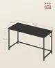 VASAGLE Schreibtisch Computertisc 135 x 60 x 76cm schmaler Produktbild-Vorschau 7