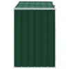 vidaXL Odpadkový box na 2 tony zelený 144x81x113 cm oceľ Náhľad obrázku produktu 6
