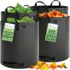 TTL GARDEN 4x 272L Gartensack SUPER SOLID schwarz – Produktbild-Vorschau 1