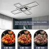 ZMH, lampe plafonnier LED, 99x70x7 cm, variateur Voir les images du produit 9