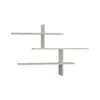DECORTIE Leo Modernes schwimmendes Regal Weiß 123 x 22 x 81 Produktbild-Vorschau 3