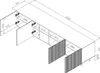 Furniture24 Fernsehschrank Pafos 200 cm Lowborad Produktbild-Vorschau 4
