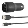 Belkin USB-A Kfz-Ladegerät, 24W 1m Lightning-Kabel  Produktbild-Vorschau 7