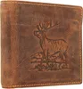 Green Burry Vintage taška na nože „Stag-3“ z kože (hnedá) Náhľad obrázku produktu 22