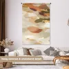 MuchoWow® Wandteppich Wandbehang Farbe - Gold - Rot 120x180 Produktbild-Vorschau 2