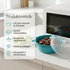 Naczynie do mikrofalówki o pojemności 1,8 litra z pokrywką Podgląd zdjęcia produktu 2