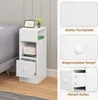 EUGAD Nachttisch schmal, mit Ablagen Schublade, Produktbild-Vorschau 6