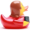 Badeente Lehrerin rot Vinyl 8 cm Produktbild-Vorschau 2