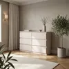 Masseno Kommode NUDO 120 cm Sideboard mit 6 Schubladen und  Produktbild-Vorschau 4