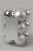 Weihnachtskugeln Kunststoff 6cm 12 Stück - Silber Produktbild-Vorschau 4