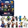 A collection of LEGO Marvel minifigures and their packaging. Náhled obrázku produktu