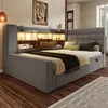 Divano letto Merax imbottito 90x200 con letto estraibile Anteprima dell’immagine prodotto 8