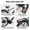 Hiland 26 Zoll Elektro Mountainbike, E-MTB mit 250W Motor, Produktbild-Vorschau 5