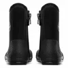 A pair of black neoprene diving boots with zippers. Produktbild-Vorschau