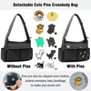 Canvas Messenger Bag Borsa a tracolla Crossbody Shoulder Anteprima dell’immagine prodotto 13