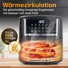 GOURMETmaxx 4in1-Heißluftfritteuse 1600 W, 6 L - Produktbild-Vorschau 2