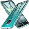 Two transparent phone cases are shown diagonally against a white background. Produktbild-Vorschau
