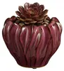 Mica Decorations Pflanzen-/Blumentopf Thom - bordeauxrot - Produktbild-Vorschau 1