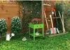 Table de rempotage métal "Laurier" - 55 x 55 x 80 cm - Vert Voir les images du produit 2