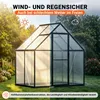 Szklarnia Ikodm, oranżeria aluminiowa, czarna rama z Podgląd zdjęcia produktu 5