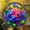 GKA XL Sonnenfänger Hortensien bunt 20 cm Buntglas Produktbild-Vorschau 3