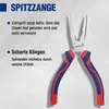 WORKPRO Zangen Set 3tlg. Zangensatz Kombizange 180mm Produktbild-Vorschau 4