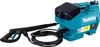 A teal and black Makita high-pressure cleaner with its accessories on a white background. Náhled obrázku produktu