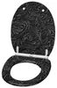Toiletbril SANILO® met Soft-Close mechanisme, bloemendesign Productafbeelding-voorbeeld 3