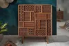 Massives Highboard MARRAKESCH 120cm Mangoholz mit Produktbild-Vorschau 2