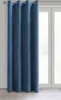 Vorhang Verdunklungsgardine mit Ösen 140x250 cm dunkelblau Produktbild-Vorschau 18