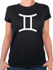 Huuraa Damen T-Shirt Zwillinge Sternzeichen Zeichen XL Produktbild-Vorschau 1