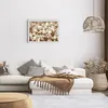 Gerahmtes Poster - Weißer Rahmen - Baumwolle Boho Wollig - Produktbild-Vorschau 7
