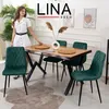 Lina® Elisia Esszimmerstuhl im modernen Design - Samt - Produktbild-Vorschau 2