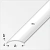 alfer Übergangsprofil 1 m, 40 x 5 mm EdelStahl roh natur, Produktbild-Vorschau 2