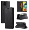 Galaxy A51 Brieftasche Hülle, Retro Kunstledertasche Stand Produktbild-Vorschau 1
