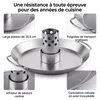 Support vertical de cuisson pour poulet avec lèchefrite Voir les images du produit 6