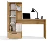 Kombination Schreibtisch + Bücherregal COSMO Eiche ARTISAN Produktbild-Vorschau 7