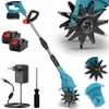 MOTOCULTEUR À BATTERIE POUR JARDIN ET TERRE, 2 BATTERIES DE Voir les images du produit 8