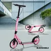 ORIO City Scooter Bigwheel 200mm Foldable Pink - Pedálová Náhľad obrázku produktu 2