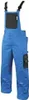 A pair of blue overalls with black accents. Produktbild-Vorschau